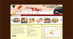 Desktop Screenshot of newtokyosushi.com